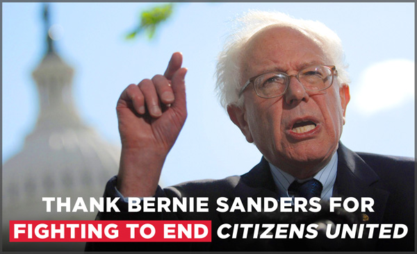 Bernie: End Citizens United